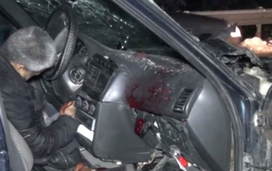 Mikroavtobus "Mercedes"lə toqquşdu: sürücülər öldü, 12 yaralı - FOTO