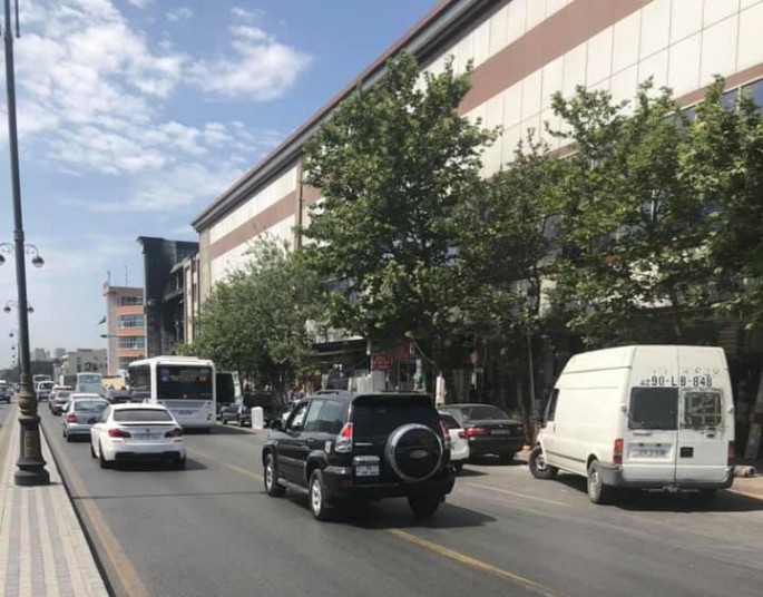BNA Qara Qarayev prospektində hərəkəti belə təşkil edir - FOTO