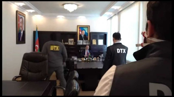 DTX Vilyam Hacıyevin həbsinin görüntülərini yaydı - VİDEO