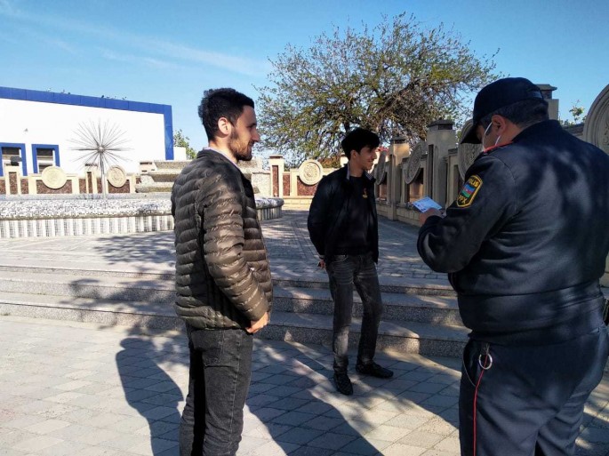 Xaçmazda karantini pozan 341 nəfər cəzalandırılıb - FOTO