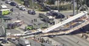 Piyada körpüsü uçub, 10-ya yaxın isan ölüb