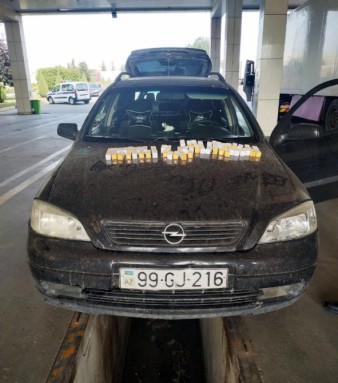 Avtomobildən dərman preparatları aşkarlanıb