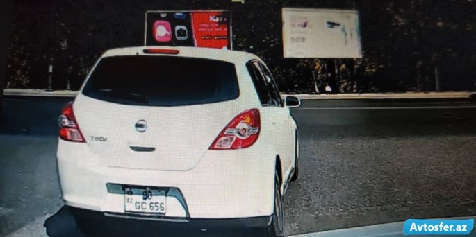 Qəza törədib hadisə yerindən yayındı: 90-GC-656 - VİDEO