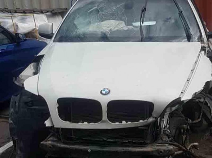 Mehman bu dəfə "X6" ilə qəzaya düşüb - VİDEO