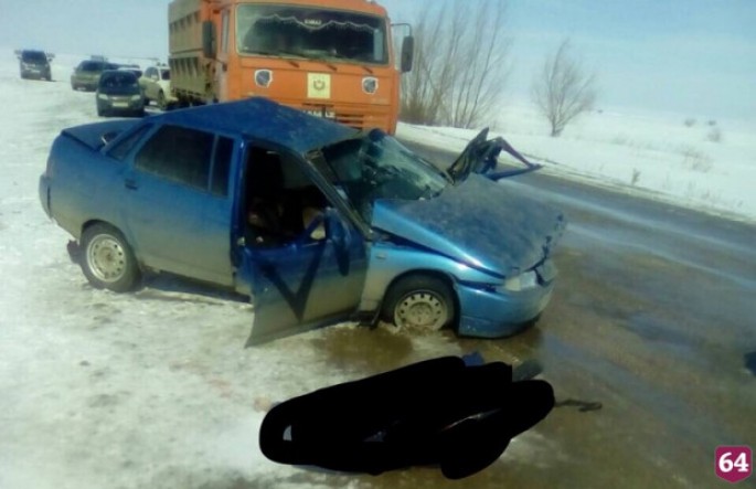 İki erməni yol qəzasında öldü - "VAZ" “Kamaz”la toqquşdu