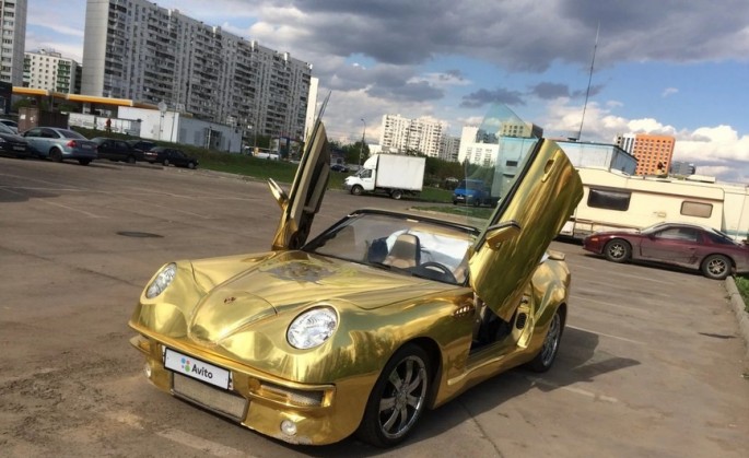 Ruslar “Porsche”ni görün nə hala saldı - FOTO