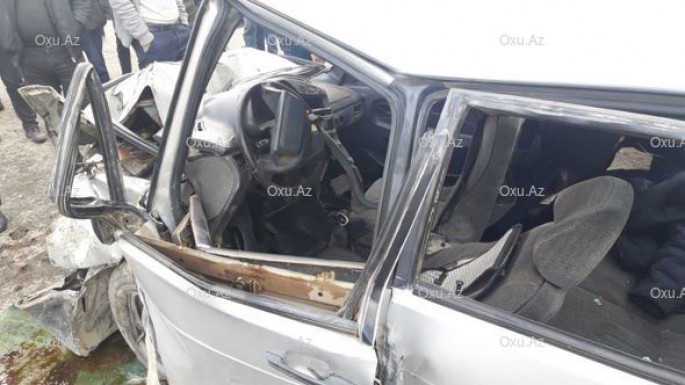 Bərdədə ağır qəza:                            Çox sayda yaralı var   - FOTO