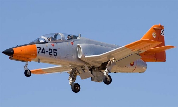 İspaniya Hərbi Hava Qüvvələrinin təyyarəsi Aralıq dənizinə düşüb