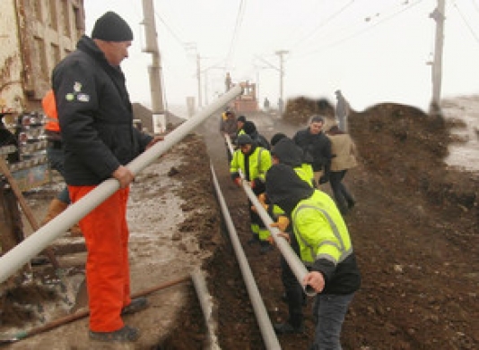 Ucar-Bərgüşad dəmir yolunun təmirinə başlanılıb
