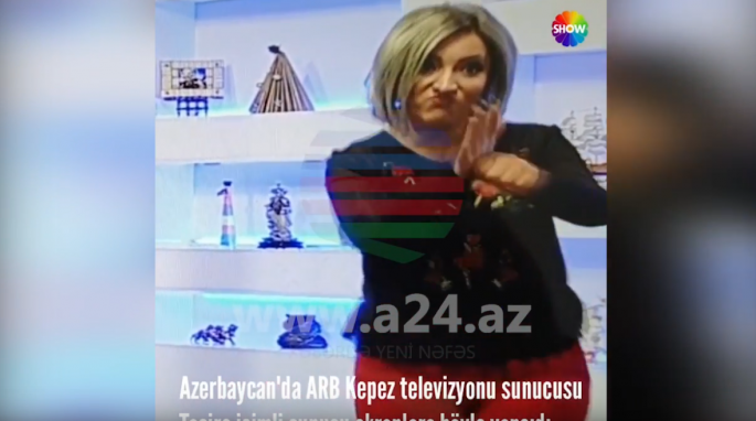 ARB-nin aparıcısının biabırçı görüntüləri: “Matını da, “papanı” da…” – VİDEO