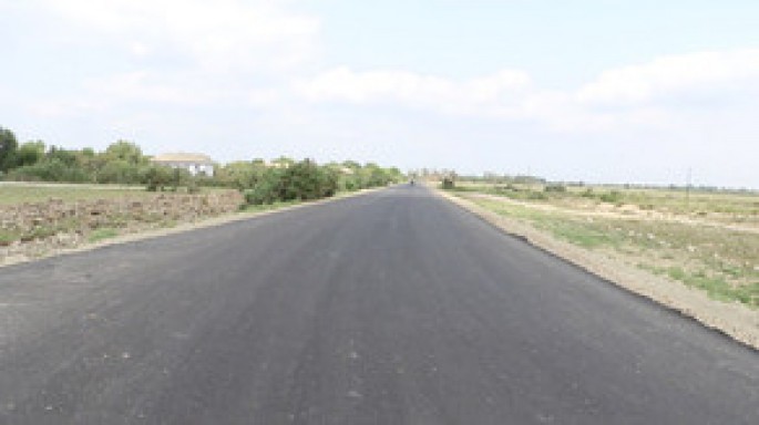 Azərbaycanda daha bir avtomobil yolunun tikintisi yekunlaşır - VİDEO