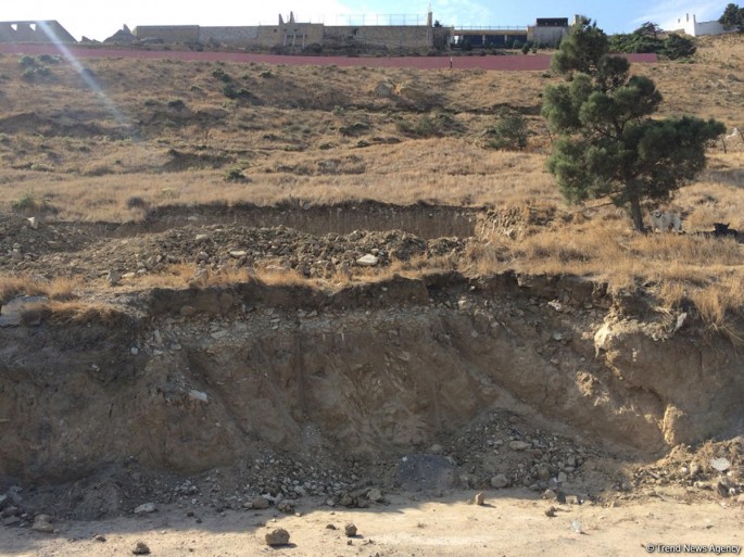 Badamdardakı sürüşmənin əhatə dairəsinə düşən ərazinin xəritəsi Nazirlər Kabinetinə təqdim edilib