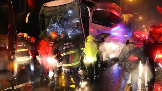 Sərnişin avtobusu TIR-a çırpıldı: 3-ü ağır, 37 yaralı - FOTO