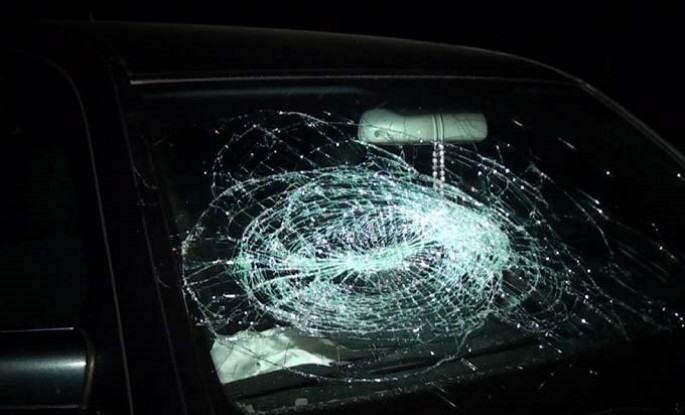 Goranboyda avtomobil piyadanı vurub