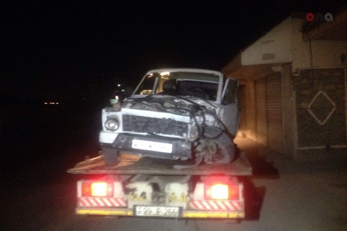 Masazır qəsəbəsində qəza baş verib, yaralılar var – VİDEO