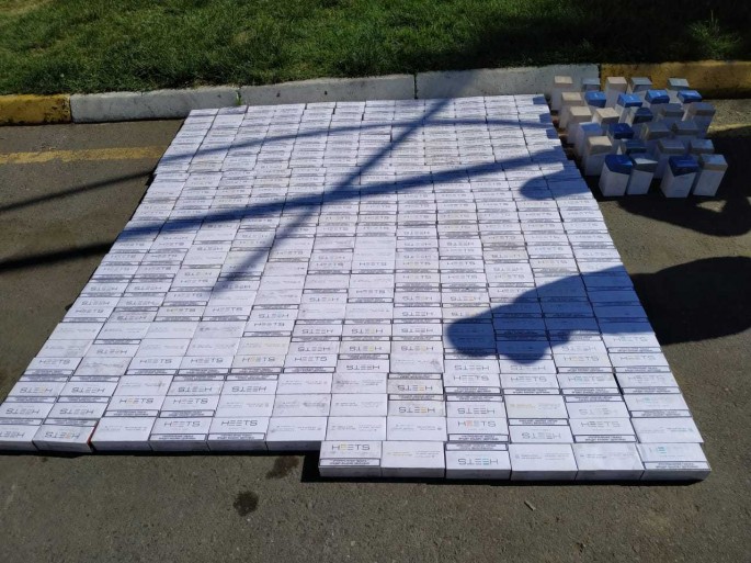 Avtomobildən qanunsuz elektron siqaretlər və onlar üçün alışqan cihazlar aşkarlanıb