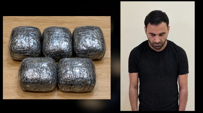 Ağcabədidə 8 kiloqram narkotik aşkarlandı - VİDEO