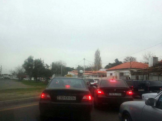 Nardaranlılar öz yollarını bağladılar - FOTO