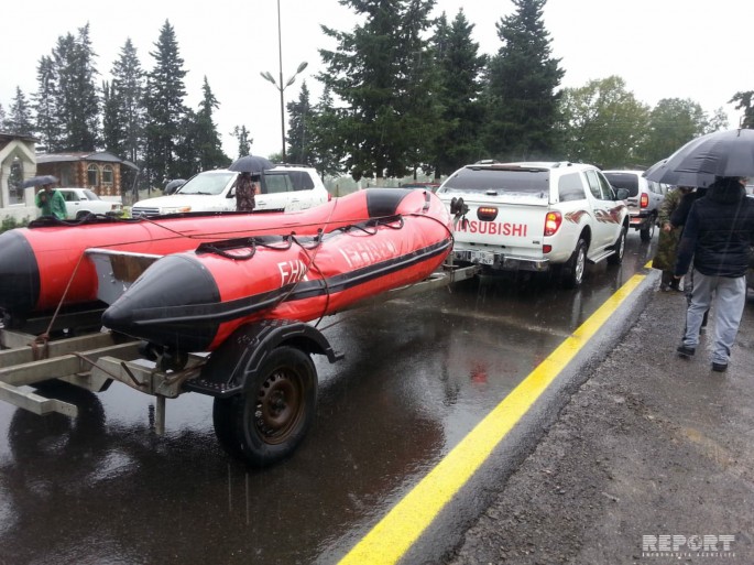 Lənkəranda leysan yağışlar:63 nəfər təxliyə olundu - VİDEO
