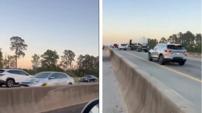 Əks yola çıxıb yanacaq daşıyan maşınla toqquşdu - VİDEO 