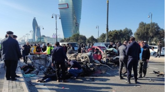 Bakıda yol-nəqliyyat hadisələrinin sayı 30 % azalıb 