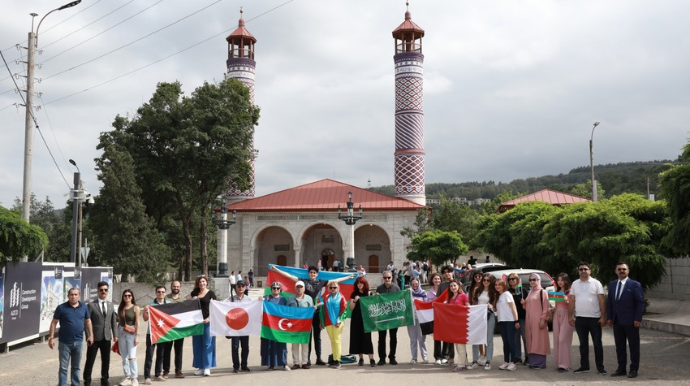 Diaspor nümayəndələrinin Şuşaya 9-cu səfəri gerçəkləşib
