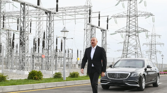 “Yevlax” qovşaq yarımstansiyasının açılışı oldu 