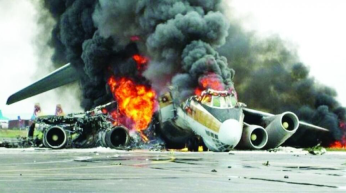 Təyyarə qəzası:  Sağ qalan olmayıb