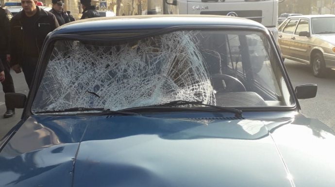 Sədərəkdə 7 yaşlı məktəblini avtomobil vurdu