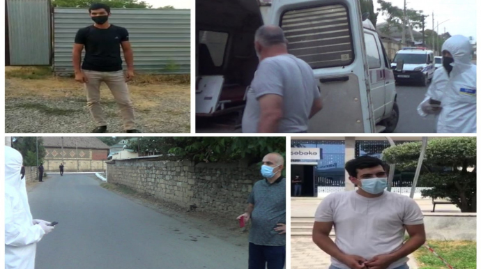 Cəlilabad və Masallıda yaşayış yerini tərk edən 4 koronavirus xəstəsi müəyyən edilib - FOTO 