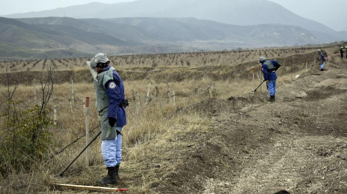 Azad edilmiş 134 min hektar ərazi minalardan təmizlənib - RƏSMİ 