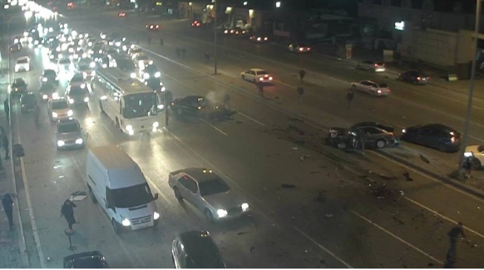 DYP Bakıda baş vermiş ağır qəza ilə bağlı MƏLUMAT YAYDI 