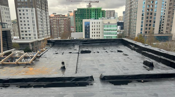 Həmin tarixi binaya vurulan zərər aradan qaldırılır - FOTO