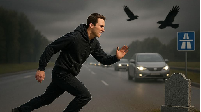 Həyat və ölüm arasında xətt - PİYADA KEÇİDİ - FOTO 