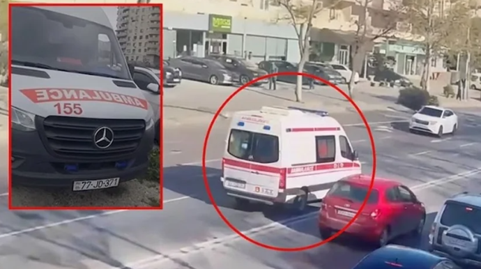 Bakıda təcili yardım sürücüsündən ŞOK ADDIM: Sərxoş və narkotikin təsiri altında... - VİDEO 