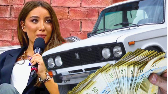 Günay lüks avtomobilində qəza keçirdi - Ziyanı “VAZ-2106”nın qiymətidir - VİDEO 