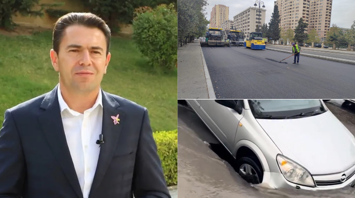 Bakıda yollar niyə çökür? – Keyfiyyətsiz asfalt, yoxsa. . . – RƏSMİ AÇIQLAMA - VİDEO 