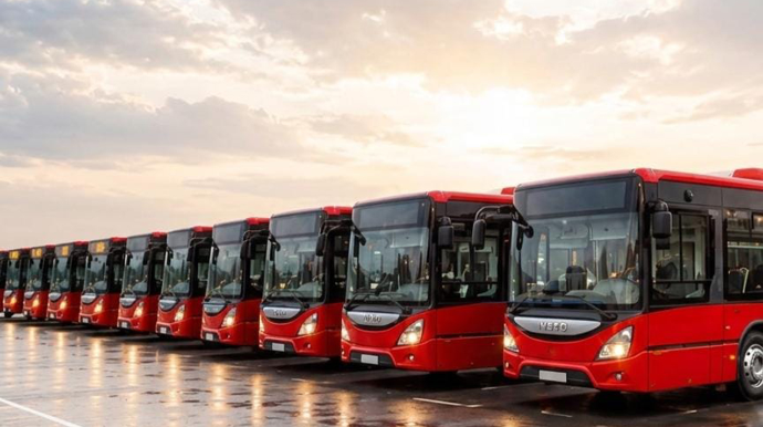 Daha bir marşrut xəttinin avtobusları yenilənir - Son dayanacağı bu ünvan olacaq 