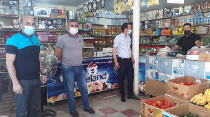 Karantin rejimi ilə əlaqədar əhali arasında maarifləndirmə işləri aparılır - FOTO 