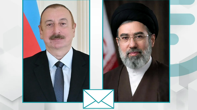 Президент Ильхам Алиев поздравил нового верховного лидера Ирана Моджтабу Хаменеи 