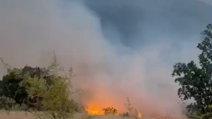 Zəngilanda yanğın törədən şəxs müəyyən edildi - FOTO