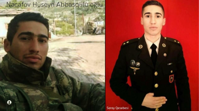 Atası restoran danışıb qayıdanda şəhid xəbərini aldı, nişanlısının ayaqları tutuldu - FOTO