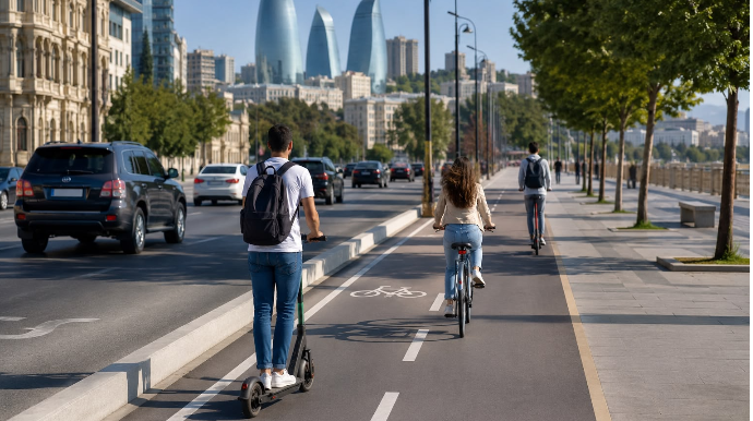 Mikromobillik Bakının nəqliyyat sistemini dəyişə bilərmi? – Ekspert AÇIQLADI