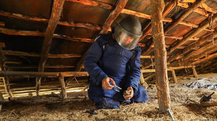 Şuşada evdən tələ qurğusu aşkarlandı - FOTO