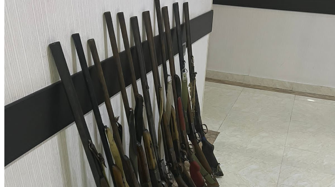 Sabirabad sakinlərindən qanunsuz saxlanılan odlu silahlar aşkarlanıb.