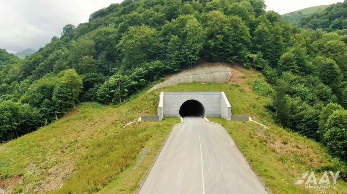 Toğanalı-Kəlbəcər-İstisu yolunun tikintisi icra edildi - FOTO - VİDEO