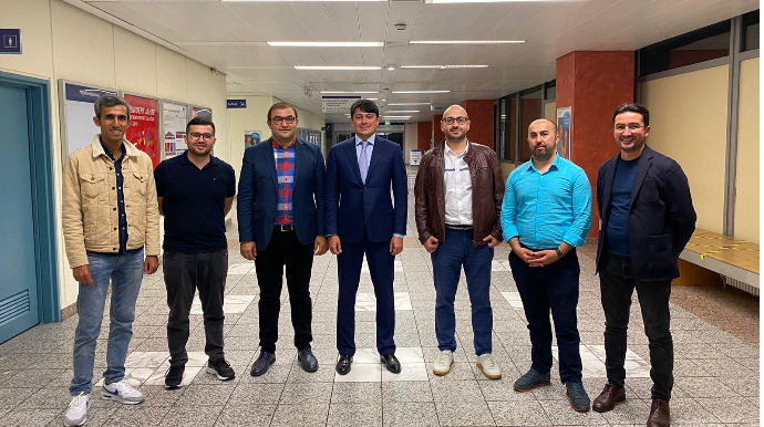 Tanınmış azərbaycanlı həkim və Fuad Muradov Kölndə görüşdü - FOTO 