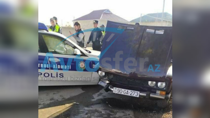 Yol polisi Salyanda sürücünü təqib edərkən qəza törədib? - RƏSMİ AÇIQLAMA   - FOTO