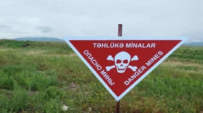 Azad edilmiş ərazilərdə 107 mina aşkarlandı