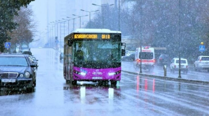 Payız-qış mövsümünə keçidlə əlaqədar daşıyıcılara müvafiq tapşırıqlar verilib - AYNA-dan AÇIQLAMA